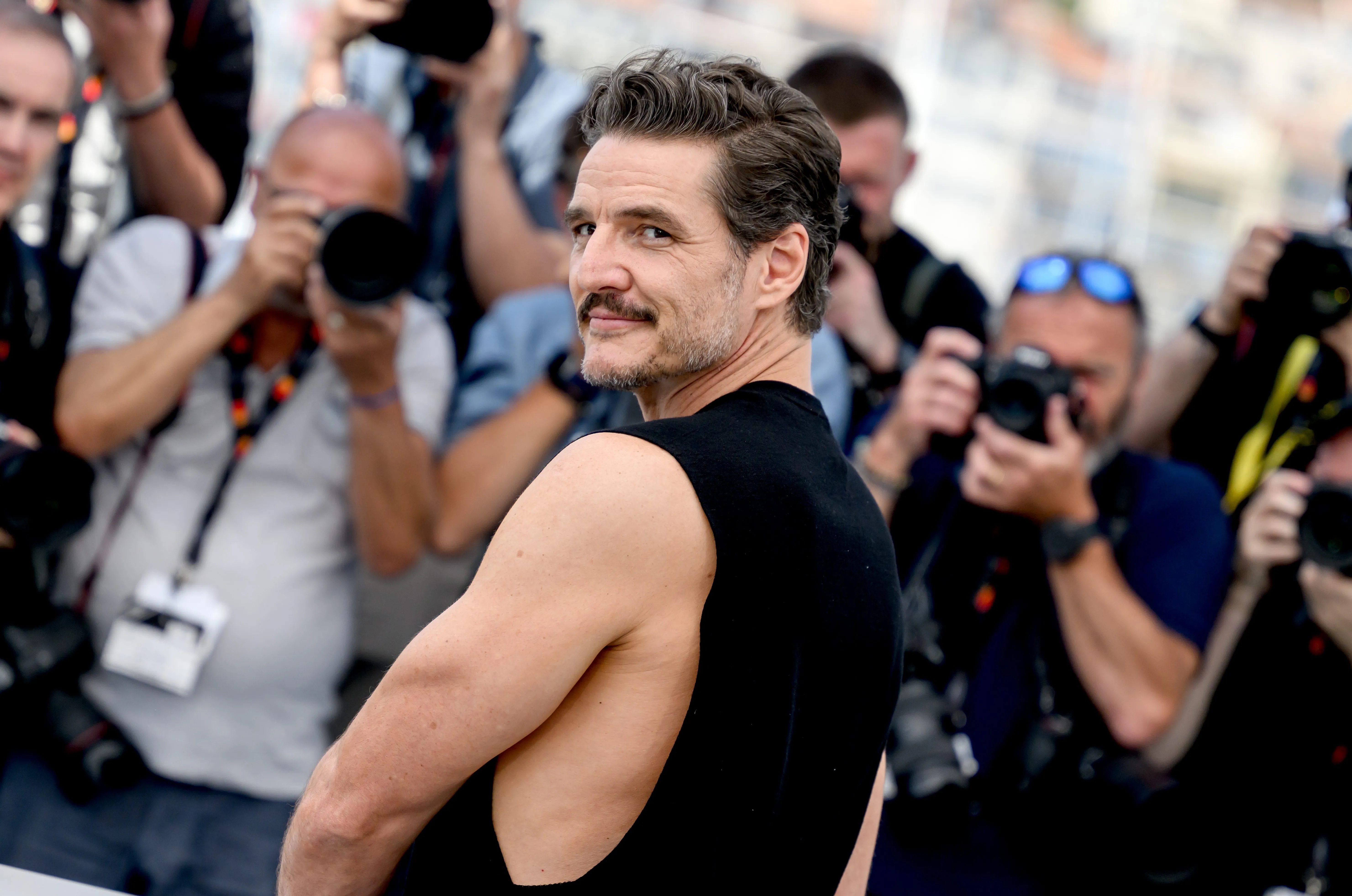 Pedro Pascal artistic shot